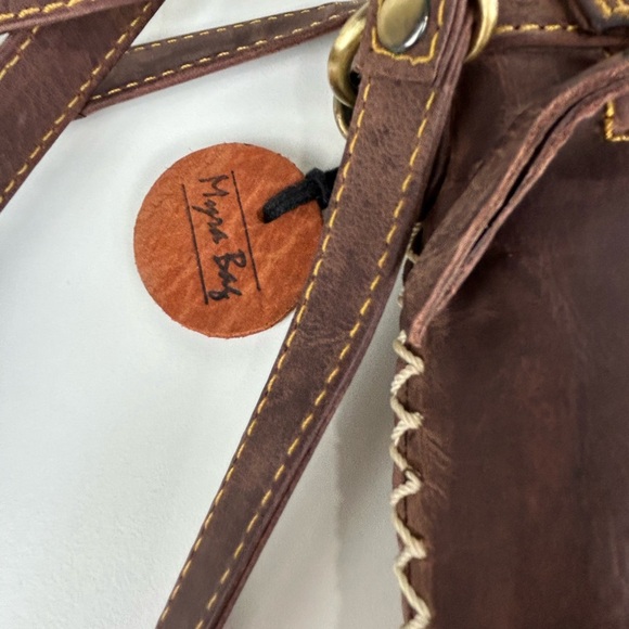 MYRA LEATHER CROSSBODY AND WRISTLET SET LOT - Picture 6 of 13